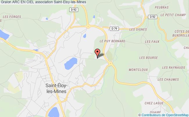 plan association Arc En Ciel Saint-Éloy-les-Mines