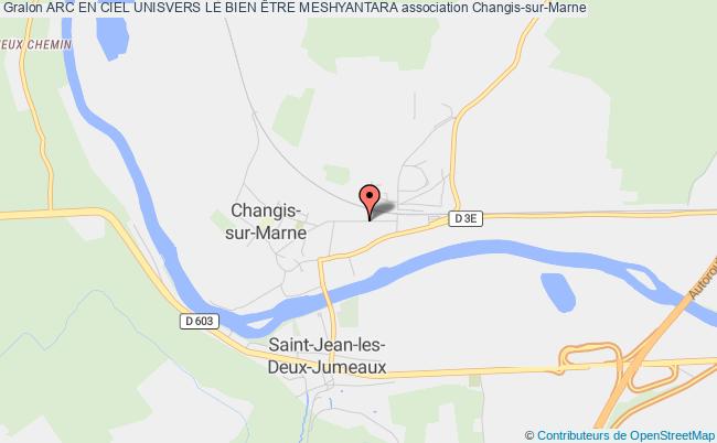 plan association Arc En Ciel Unisvers Le Bien Être Meshyantara Changis-sur-Marne