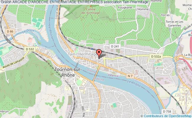 ARCADE D'ARDECHE EN HERMITAGE ENTREPRISES