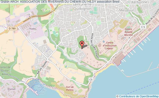 plan association Arch  Association Des Riverains Du Chemin Du Hildy Brest