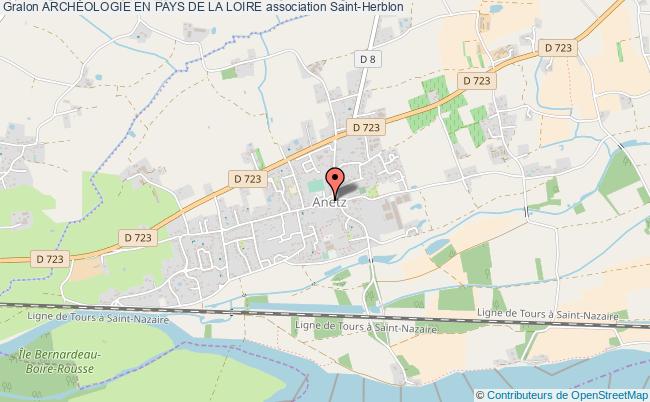 plan association ArchÉologie En Pays De La Loire Vair-sur-Loire