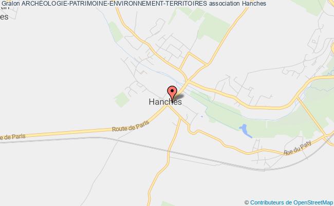 plan association ArchÉologie-patrimoine-environnement-territoires Hanches