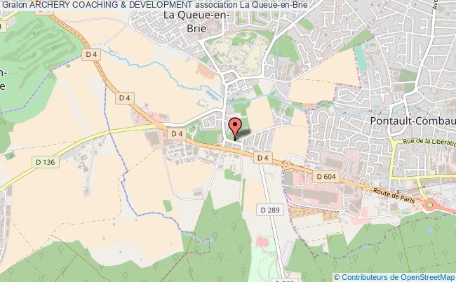 plan association Archery Coaching & Development La Queue-en-Brie