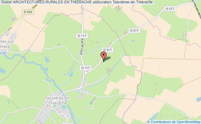plan association Architectures Rurales En Thierache Taisnières-en-Thiérache