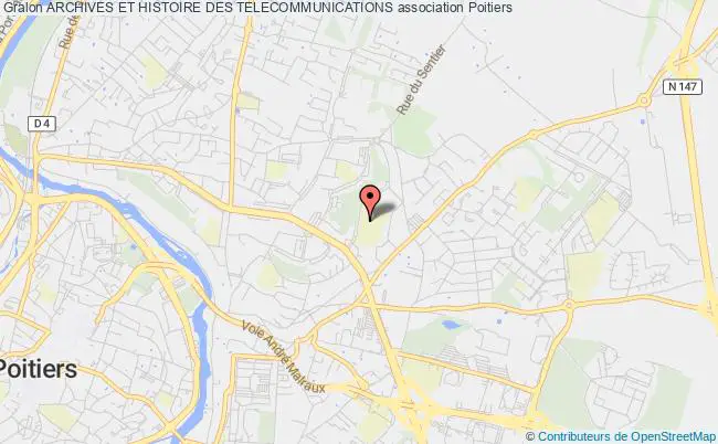 plan association Archives Et Histoire Des Telecommunications Poitiers