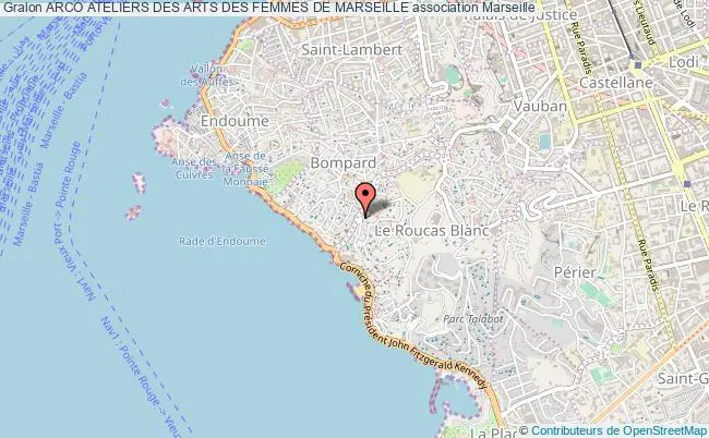 plan association Arco Ateliers Des Arts Des Femmes De Marseille Marseille