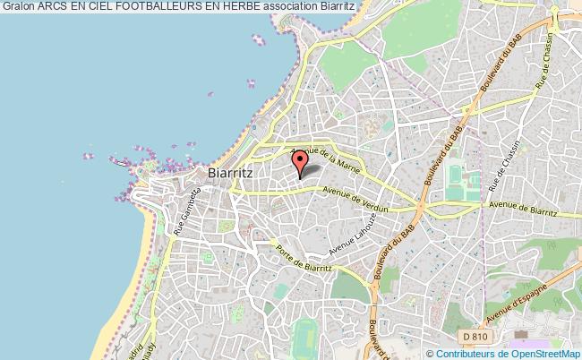 plan association Arcs En Ciel Footballeurs En Herbe Biarritz