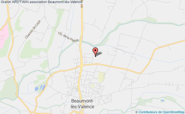 plan association Ard'twin Beaumont-lès-Valence