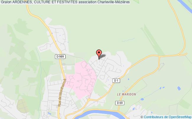 plan association Ardennes, Culture Et Festivites Charleville-Mézières