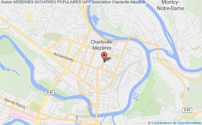 plan association Ardennes Initiatives Populaires (api) Charleville-Mézières