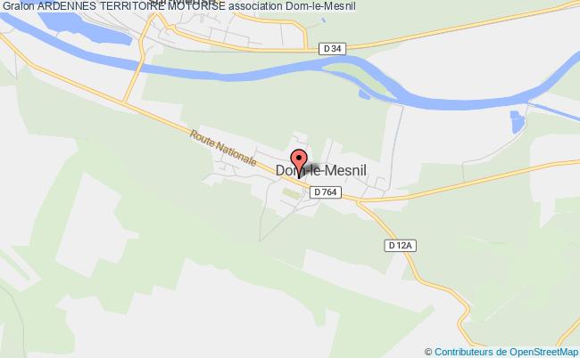 plan association Ardennes Territoire Motorise Dom-le-Mesnil
