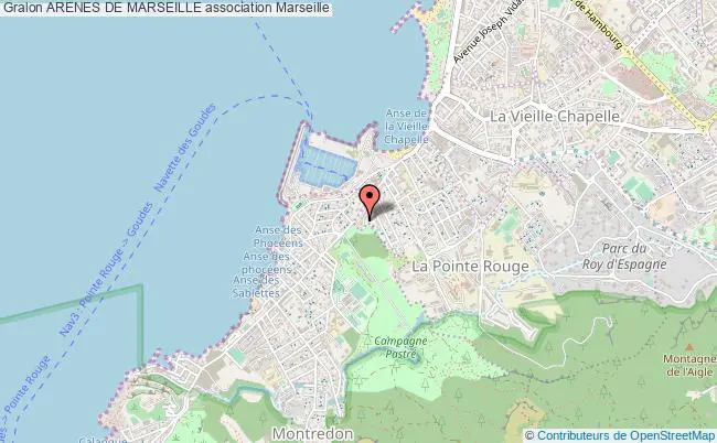 plan association Arenes De Marseille Marseille 8e