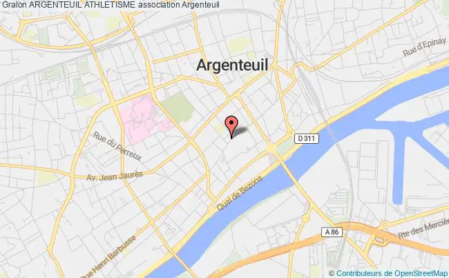 plan association Argenteuil Athletisme Argenteuil