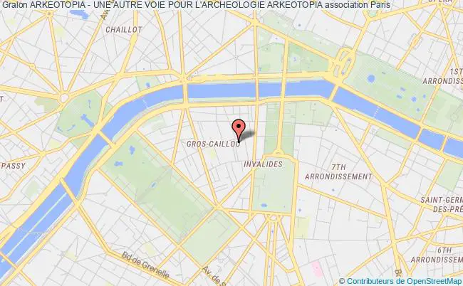 plan association Arkeotopia - Une Autre Voie Pour L'archeologie Arkeotopia Paris