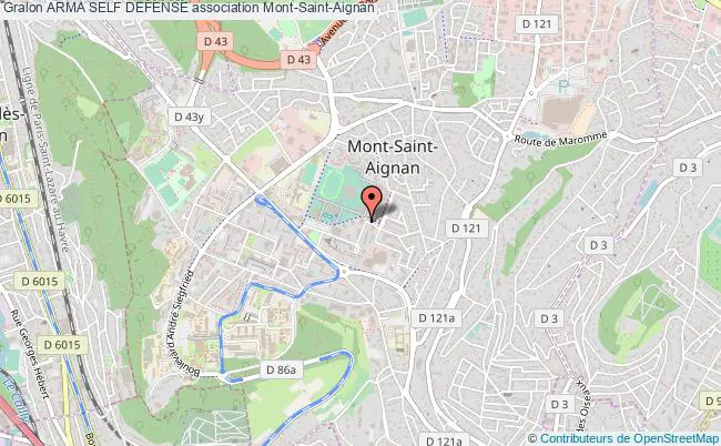 plan association Arma Self Defense Mont-Saint-Aignan