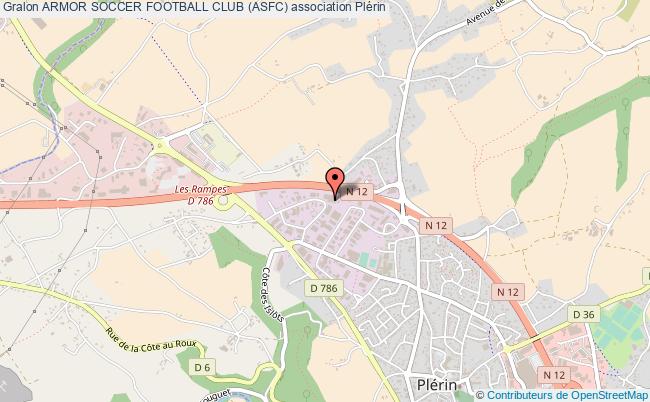 plan association Armor Soccer Football Club (asfc) Plérin