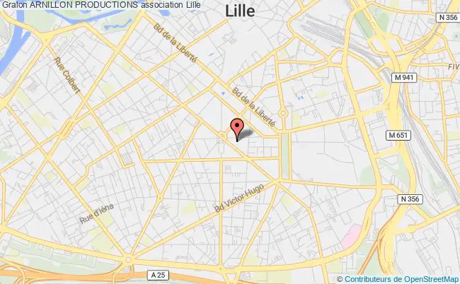 plan association Arnillon Productions Lille