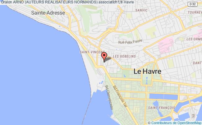 plan association Arno (auteurs Realisateurs Normands) Havre