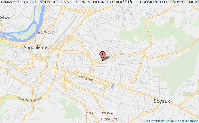 plan association A.r.p. (association Regionale De Prevention Du Suicide Et De Promotion De La Sante Mentale En Poitou-charentes) Angoulême