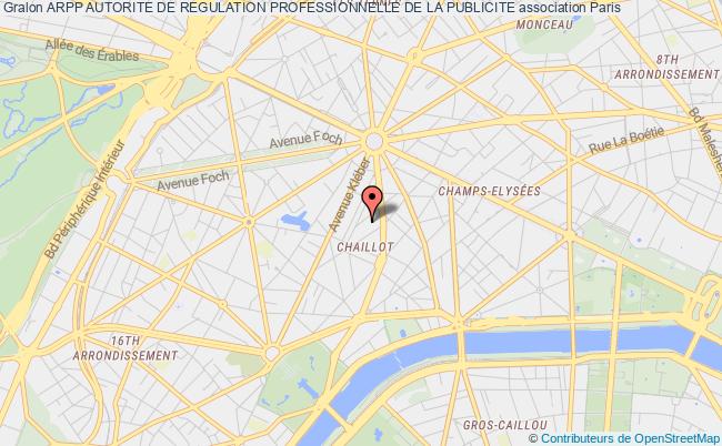 plan association Arpp Autorite De Regulation Professionnelle De La Publicite Paris