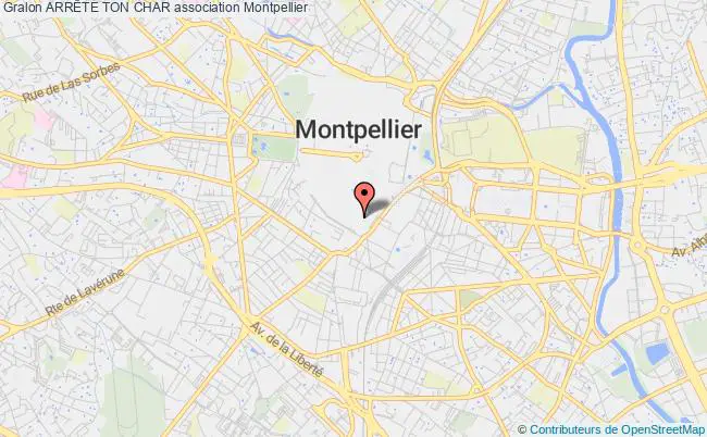 plan association ArrÊte Ton Char Montpellier