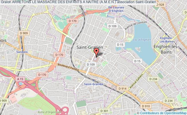 plan association Arretons Le Massacre Des Enfants A Naitre (a.m.e.n.) Saint-Gratien