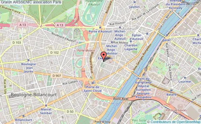 plan association Arssenic Paris