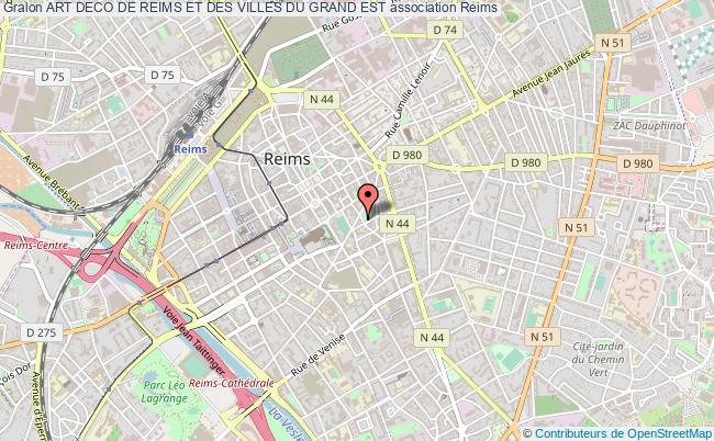 plan association Art Deco De Reims Et Des Villes Du Grand Est Reims