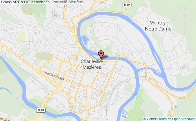plan association Art & Cie Charleville-Mézières