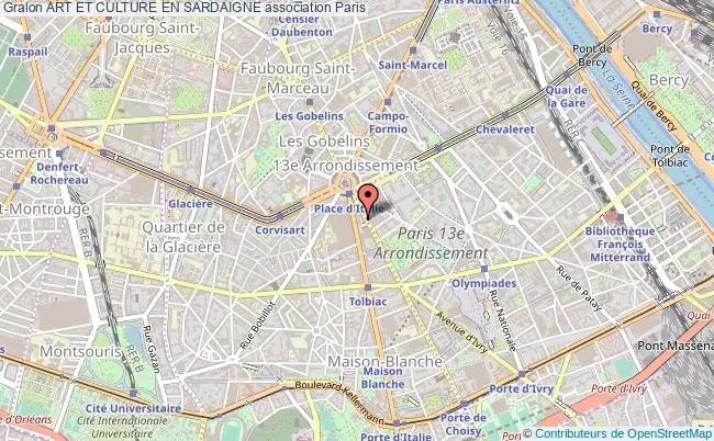 plan association Art Et Culture En Sardaigne Paris