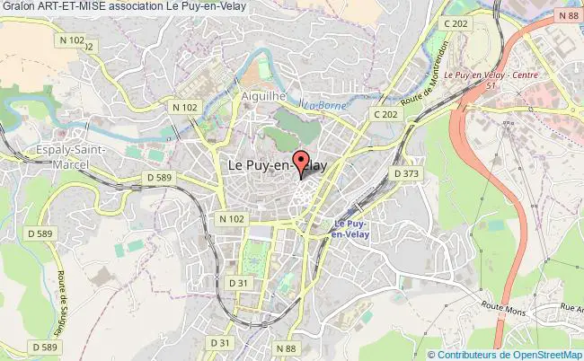 plan association Art-et-mise Le Puy-en-Velay