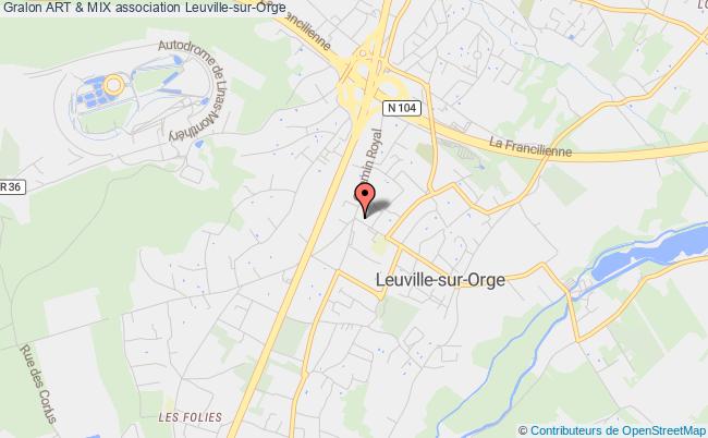 plan association Art & Mix Leuville-sur-Orge