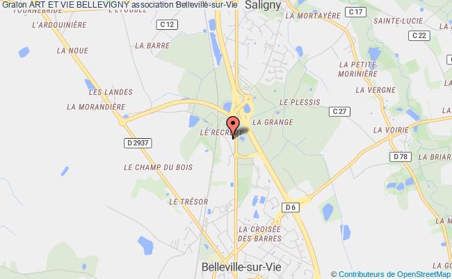 plan association Art Et Vie Bellevigny Belleville-sur-Vie