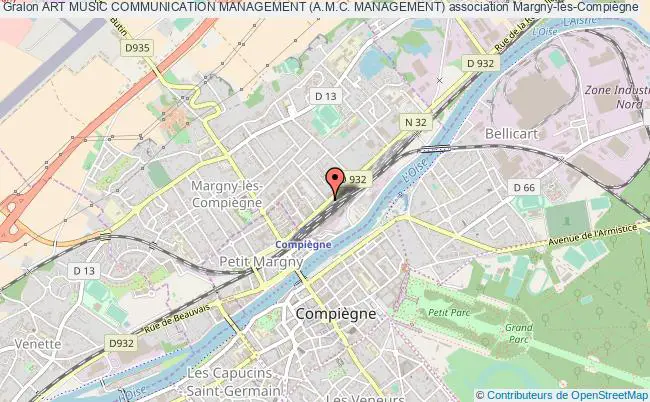 plan association Art Music Communication Management (a.m.c. Management) Margny-lès-Compiègne