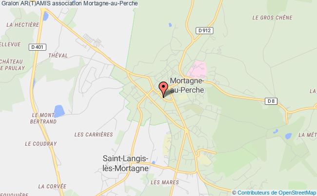 plan association Ar(t)amis Mortagne-au-Perche