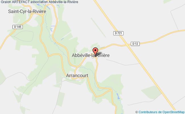 plan association Artefact Abbéville-la-Rivière