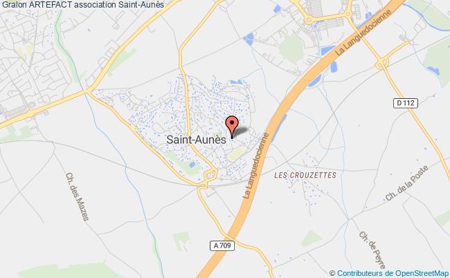 plan association Artefact Saint-Aunès