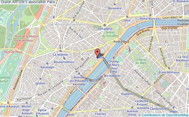 plan association Artem 5 Paris