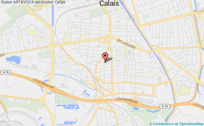 plan association Art&voca Calais