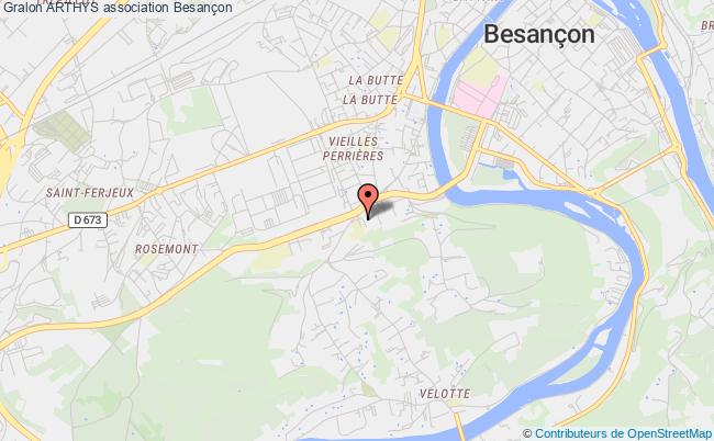 plan association Arthys Besançon