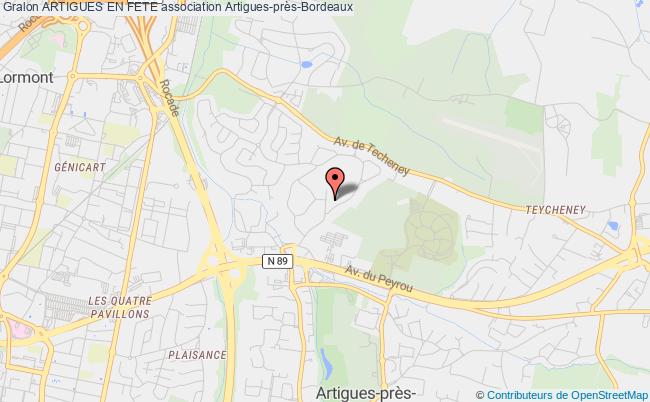plan association Artigues En Fete Artigues-près-Bordeaux