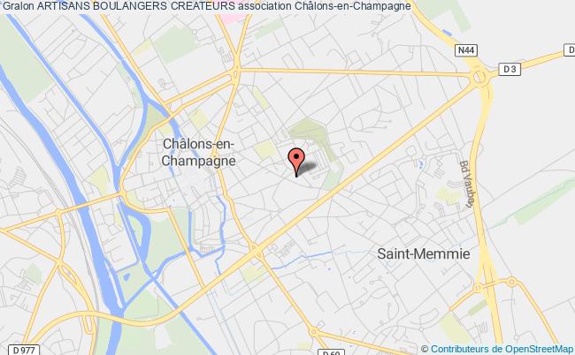 plan association Artisans Boulangers Createurs Châlons-en-Champagne