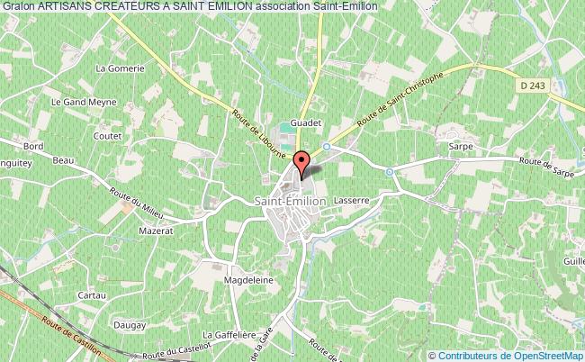 ARTISANS CREATEURS A SAINT EMILION