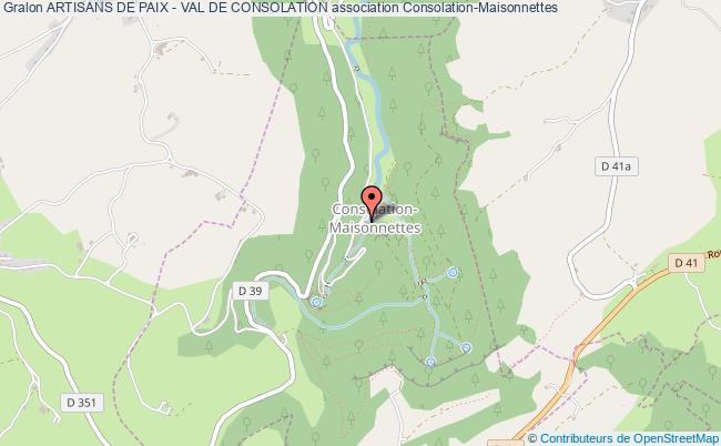 ARTISANS DE PAIX - VAL DE CONSOLATION