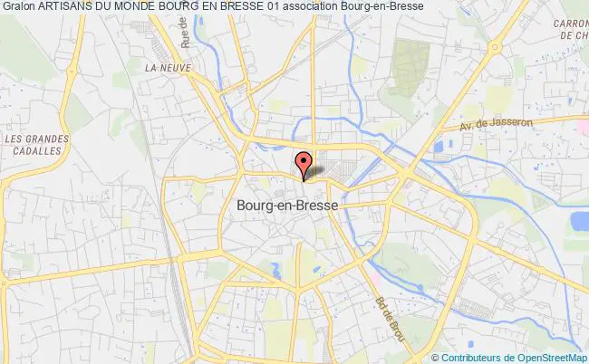 plan association Artisans Du Monde Bourg En Bresse 01 Bourg-en-Bresse