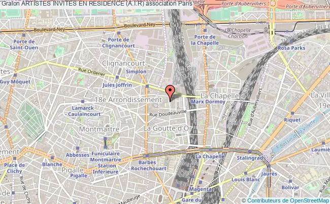 plan association Artistes Invites En Residence (a.i.r) Paris
