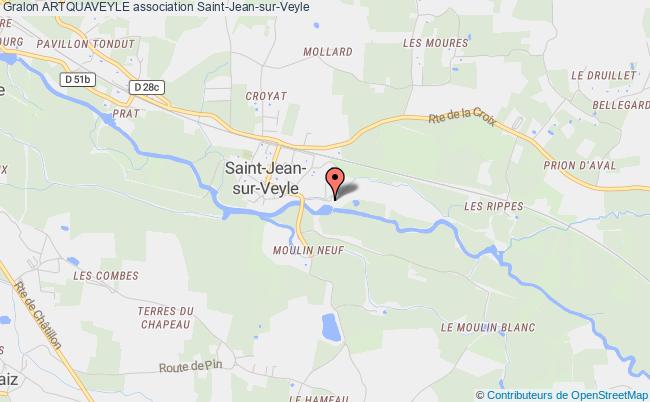 plan association Artquaveyle Saint-Jean-sur-Veyle