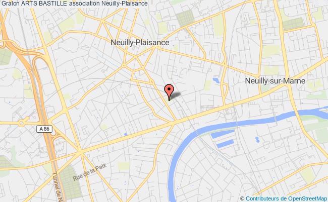 plan association Arts Bastille Neuilly-Plaisance