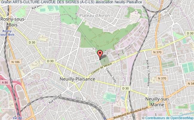 plan association Arts-culture-langue Des Signes (a-c-ls) Neuilly-Plaisance