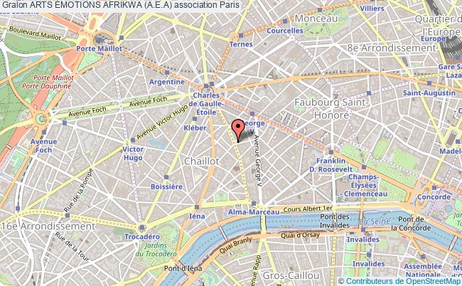 plan association Arts Émotions Afrikwa (a.e.a) Paris